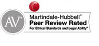 AV | Martindale-Hubbell | Peer Review Rated | For Ethical Standards and Legal Ability