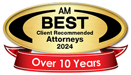 AM | Best Client Recommended Attorneys 2024 | Over 10 Years